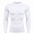White SWAGGA compression long sleeve (pre order)