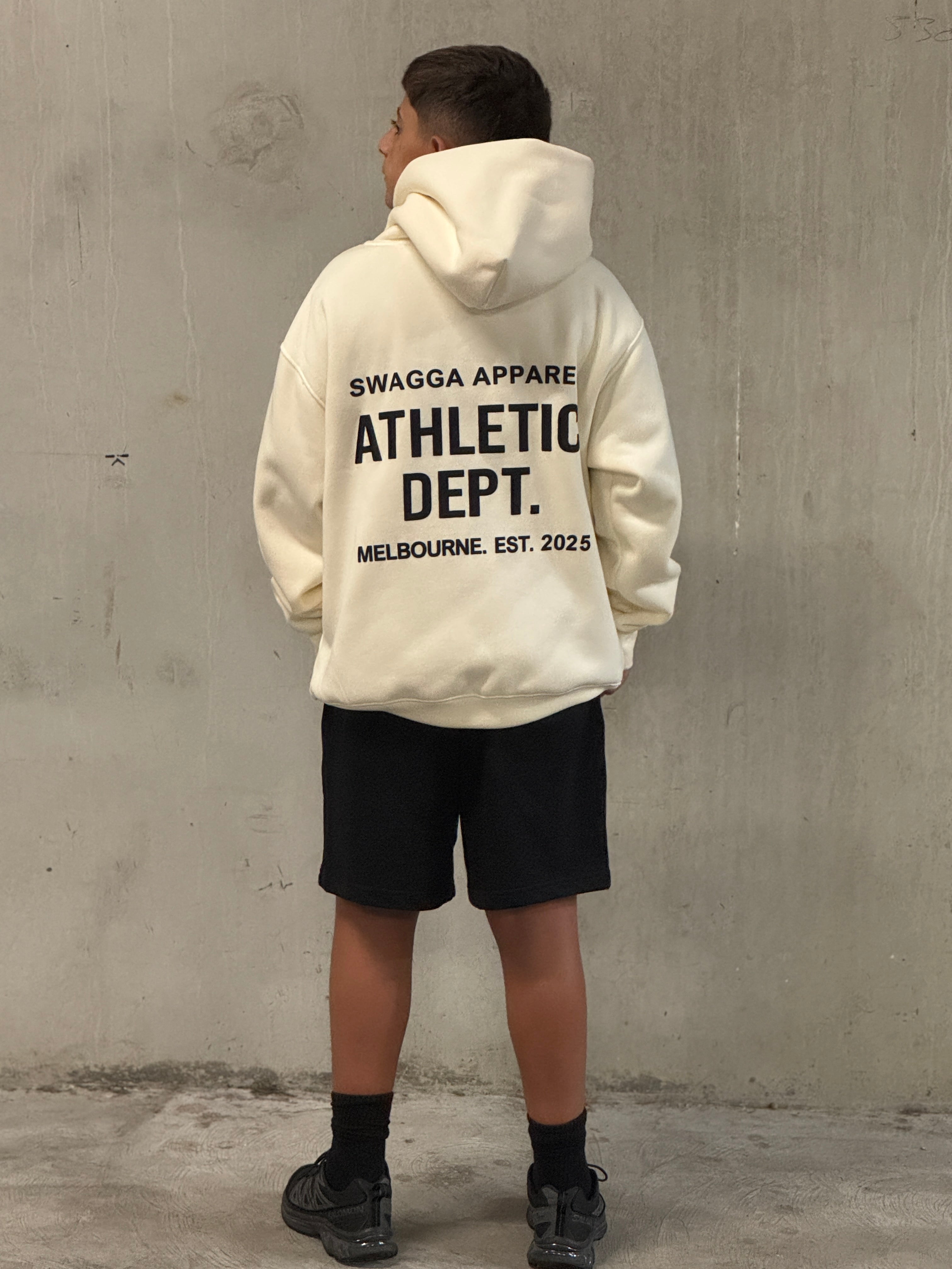 Black/Cream Hoodie