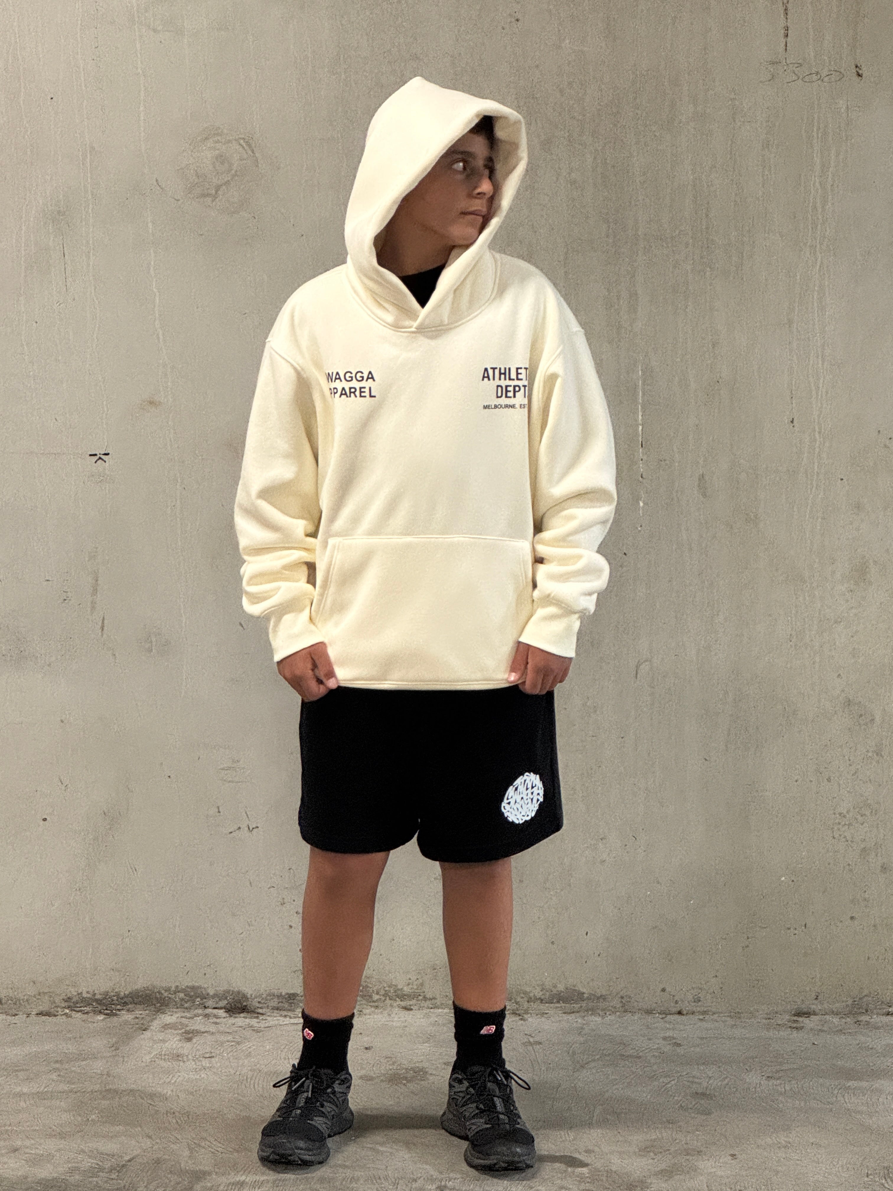 Black/Cream Hoodie