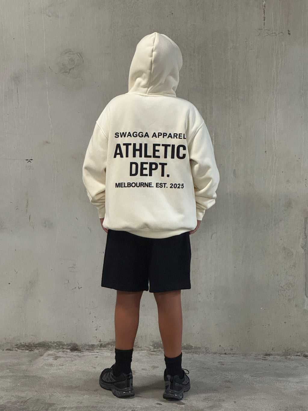 Black/Cream Hoodie