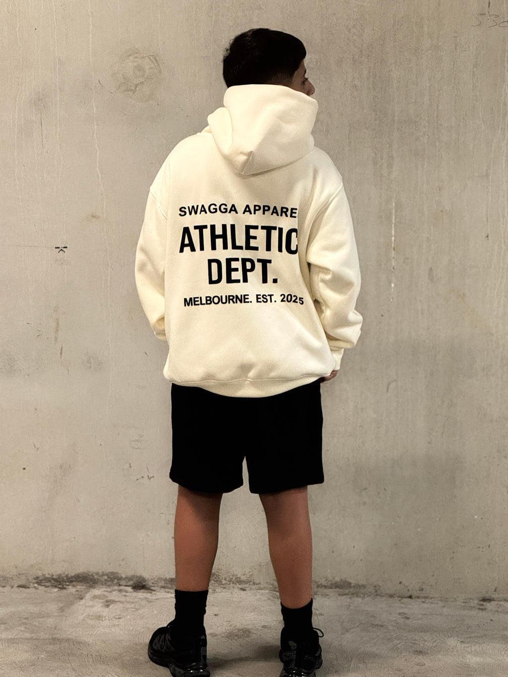 Black/Cream Hoodie
