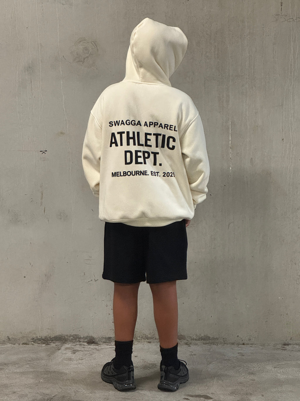 Black/Cream Hoodie