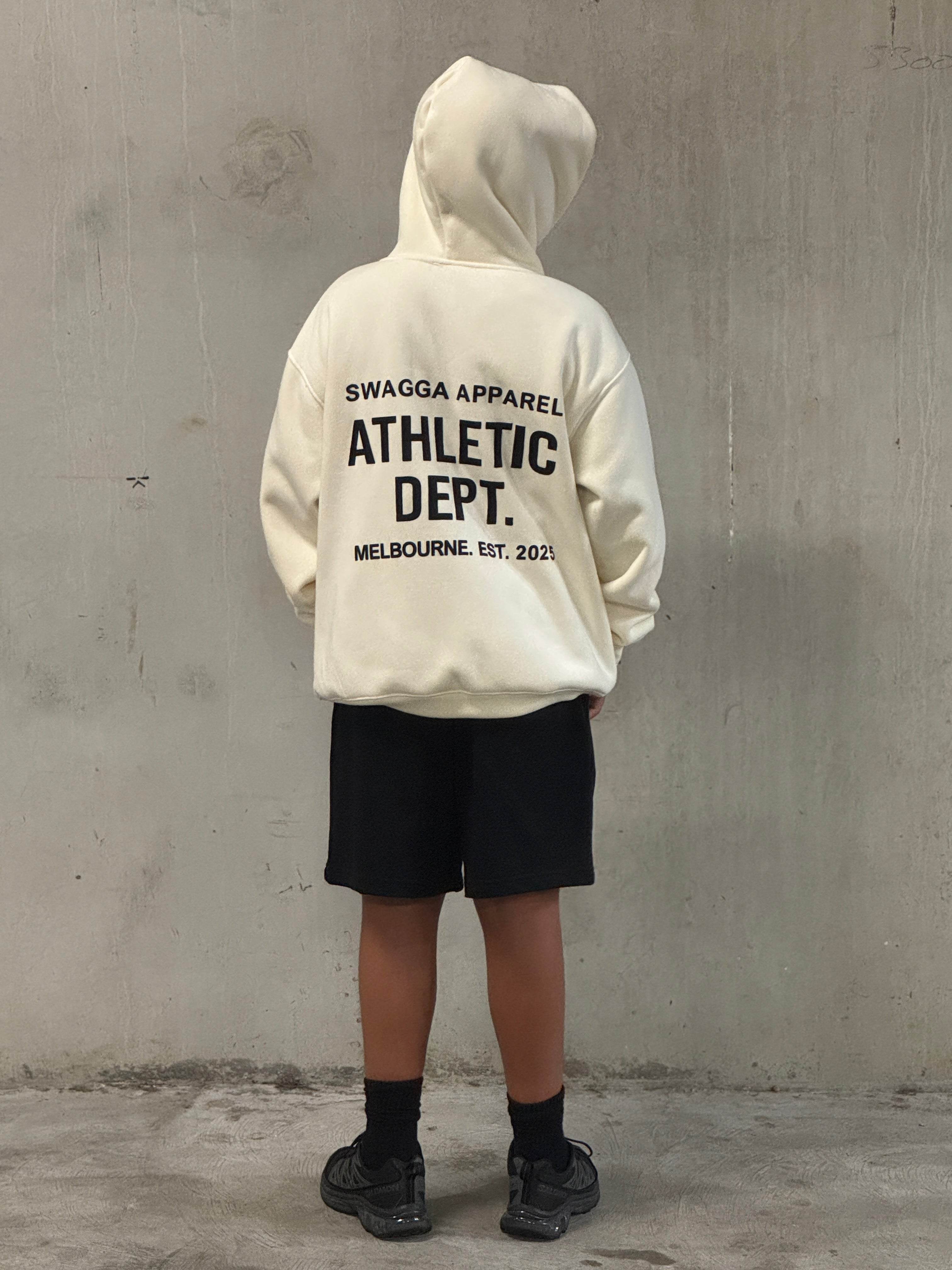 Black/Cream Hoodie